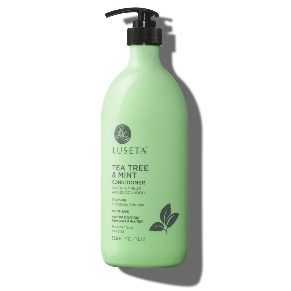Luseta Tea Tree & Mint Shine & Luster Conditioner - XL 33.8oz Value Size!